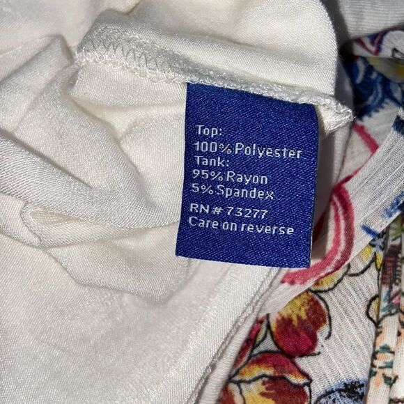 Apt. 9 Floral and Paisley Chiffon Blouse - Picture 8 of 8